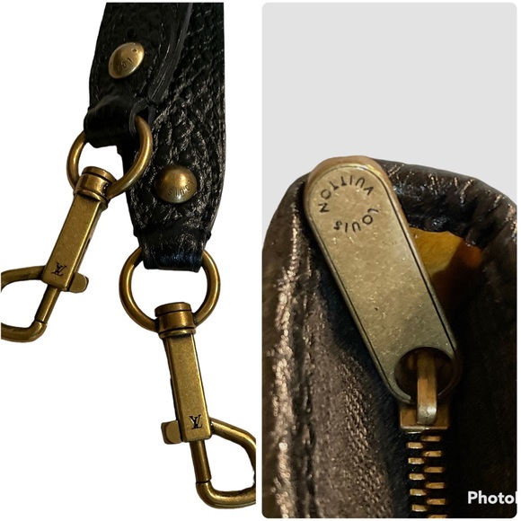 Authentic Louis Vuitton Denim Monogram Neo Cabby MM Black - Picture 12 of 16